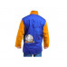 Куртка зварювальника (шкіра+бавовна) Golden & blue, р.ХXL